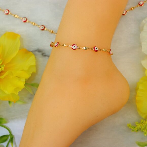 Minimalist Anklet, Sleek & Modern Design, Women’s Fashion, YC110012-A - Picture 4 of 10